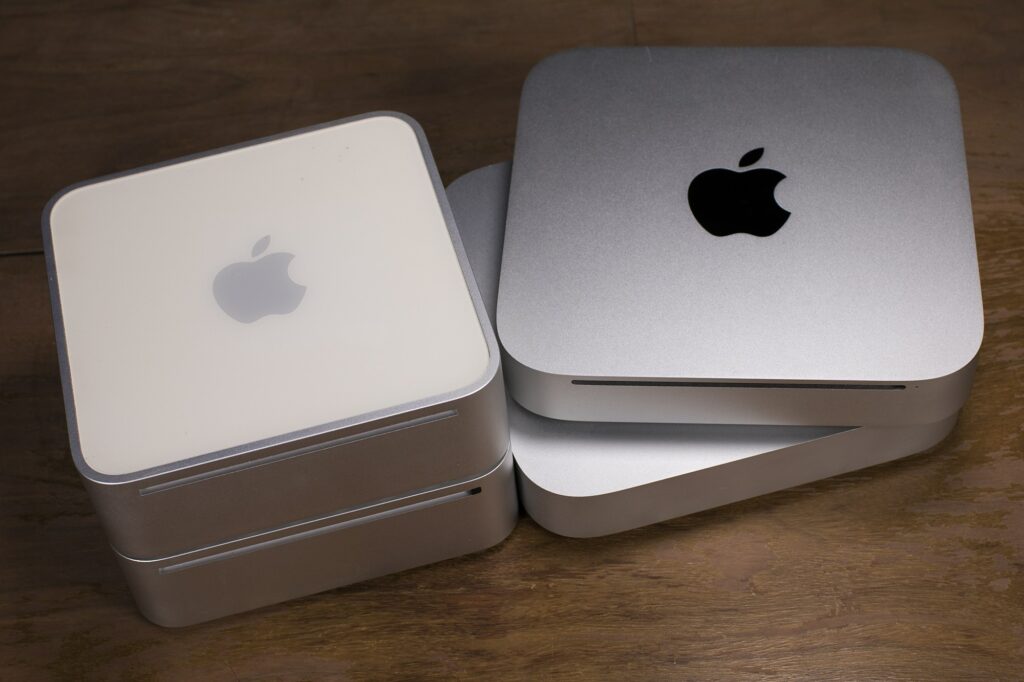 Le vecchie generazioni di Mac mini