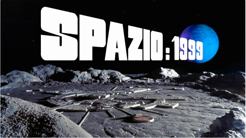 La base Alpha di Spazio 1999 (Immagine cortesia RaI)