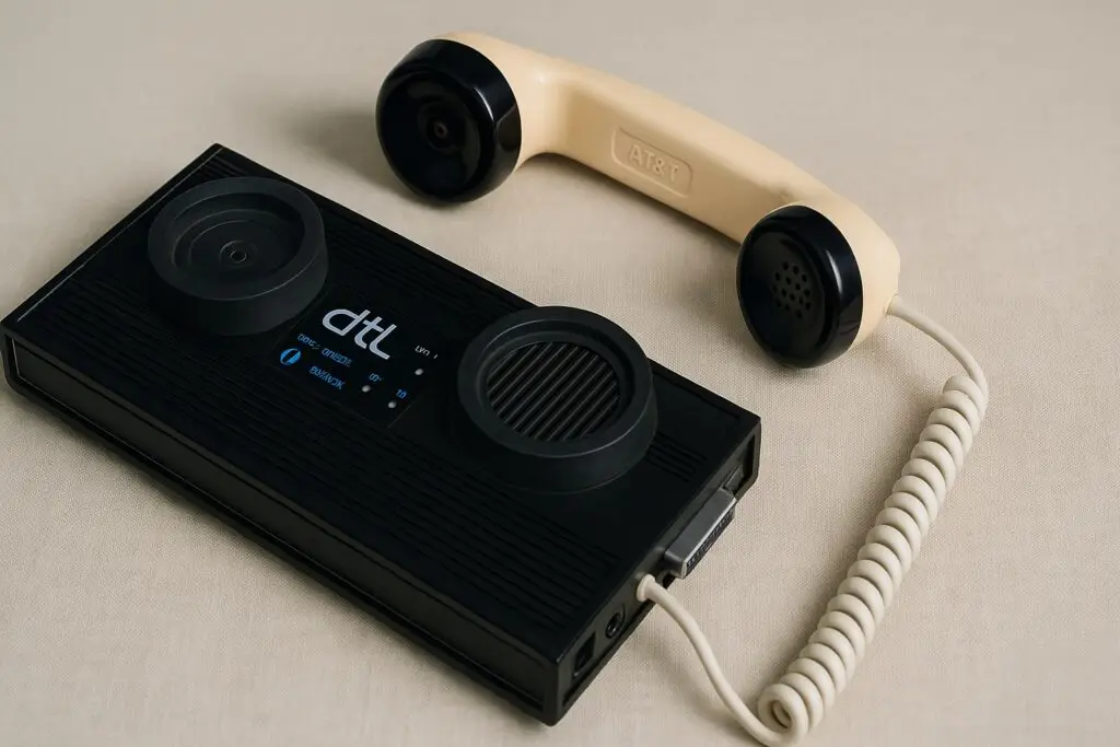 Accoppiatore acustico di un MODulatore DEModulatore di segnale su linea analogica, cioè un modem