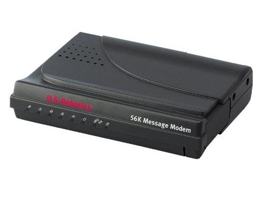Ecco com'è fatto un modem 56K di US Robotics (Immagine wikimedia)