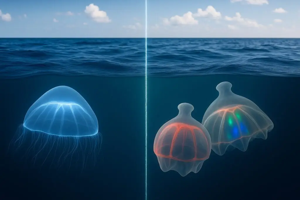 La barriera è invisibile ma con un effetto molto concreto (Immagine AI)