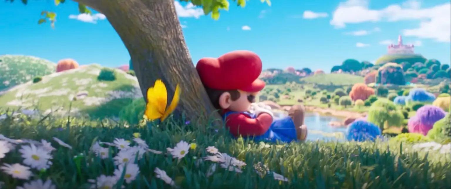 Mario è entusiasta dell'idea di fare un nuovo film (Immagine Nintendo)