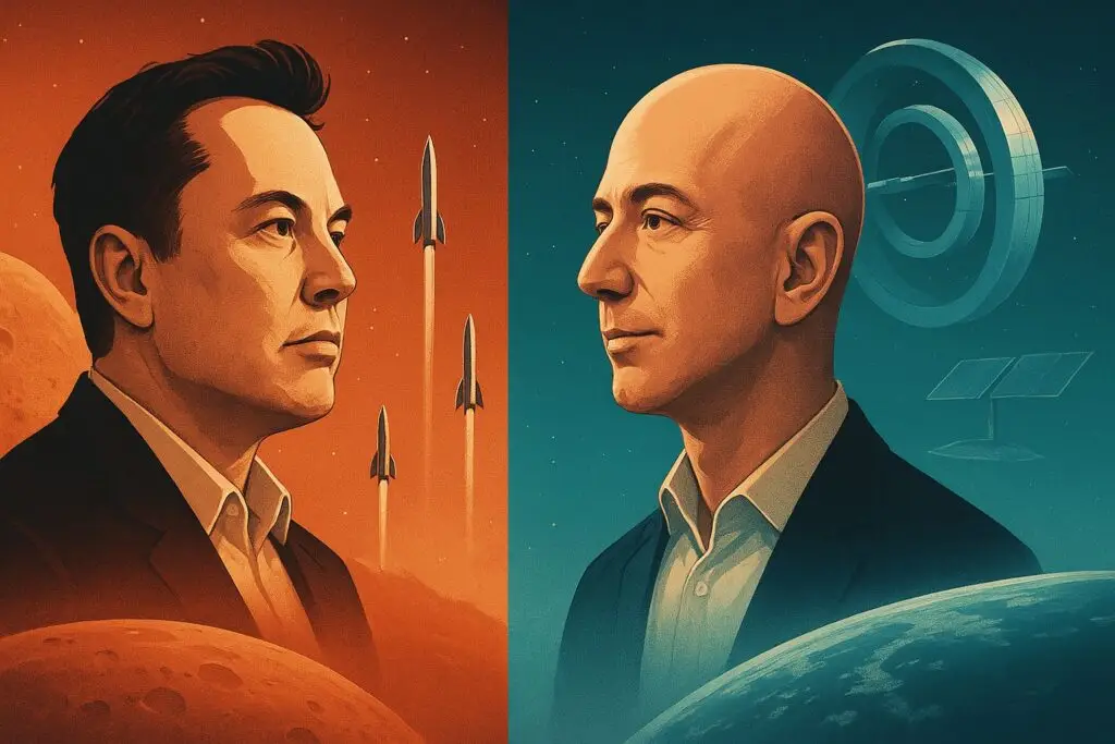 Ci ha pensato l'AI di Sam Altman a disegnare i due antagonisti dello spazio (con risultati questa volta modesti: forse per questo OpenAI non ha ancora un programma spaziale)