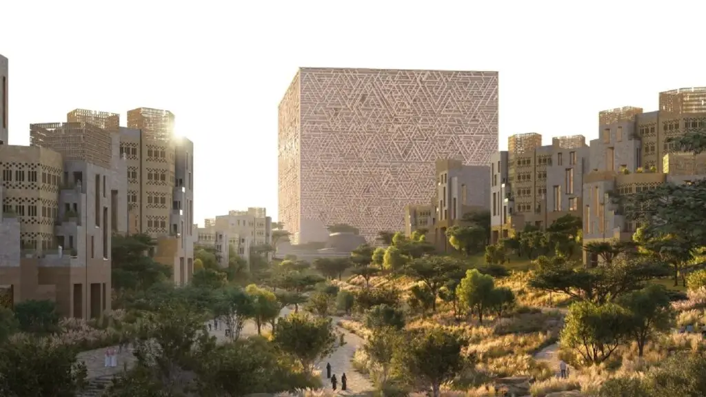 Il sogno dell’Arabia Saudita: il deserto che si fa metropoli In Arabia Saudita sognano alla grande ma la domanda diventa: riusciranno a trasformare i sogni in realtà? (Immagine Progetto Vision 2030)