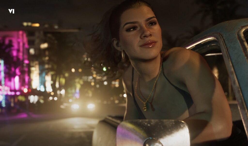 Una tranquilla serata con Lucia (Cortesia Rockstar)