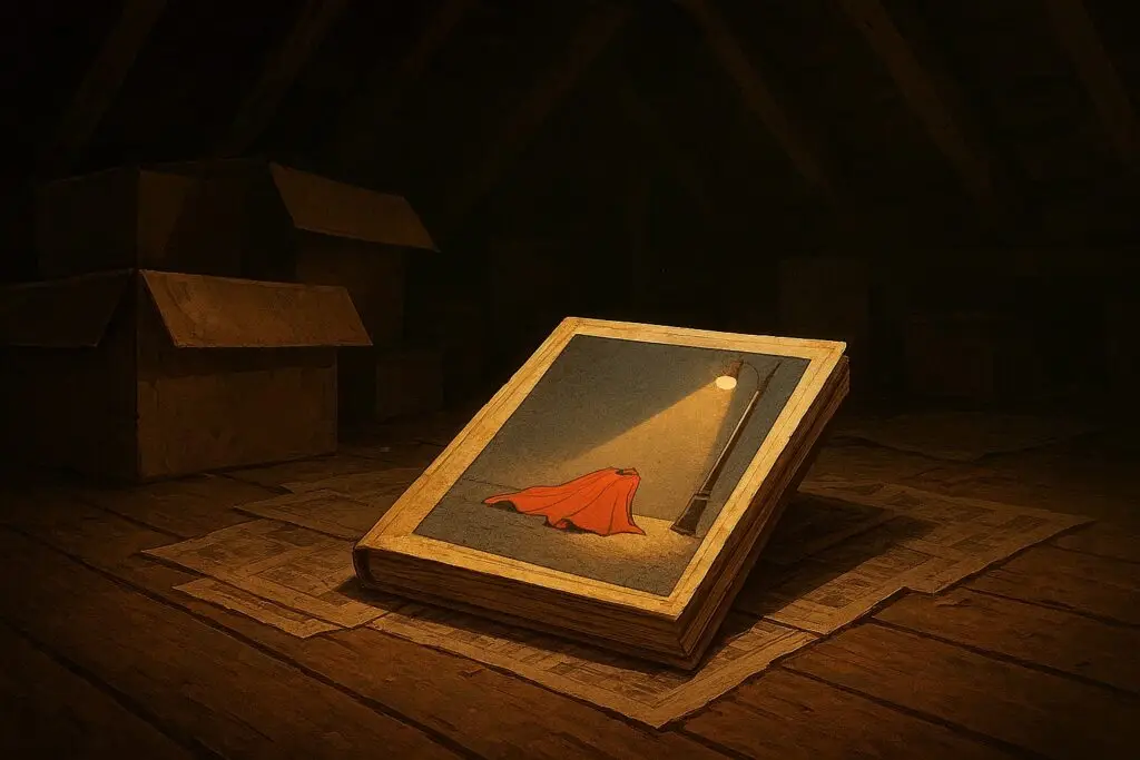 Chi potrebbe mai essere questo supereroe con il mantello rosso disegnato da ChatGPT?