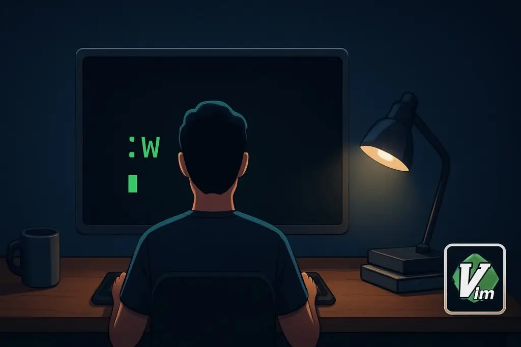 :q e il mistero di vi, l’editor che non vuole lasciarvi andare Fateci uscire da questo software (Questa ChatGPT la dedica a Vim)