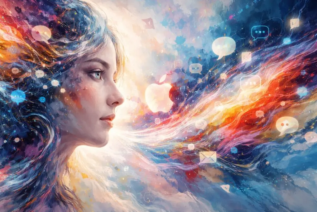 Gemini si è innamorato di Siri e la dipinge così