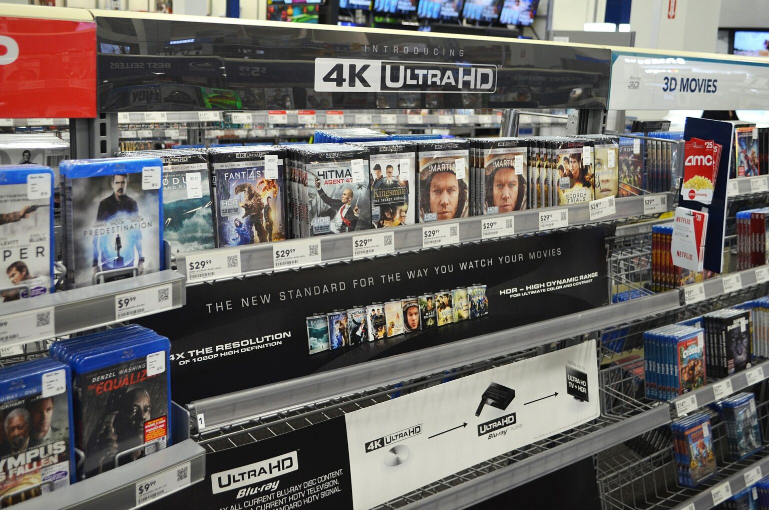 Il Blu-ray è stato il formato premium per comprare un film (Immagine WIkimedia)