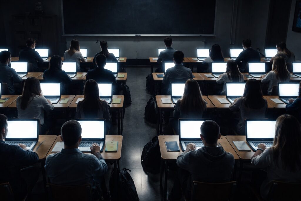 Quando la bicicletta per la mente diventa una sedia a rotelle Tabulae rasae (Imago ab intelligentia artificiali generata)