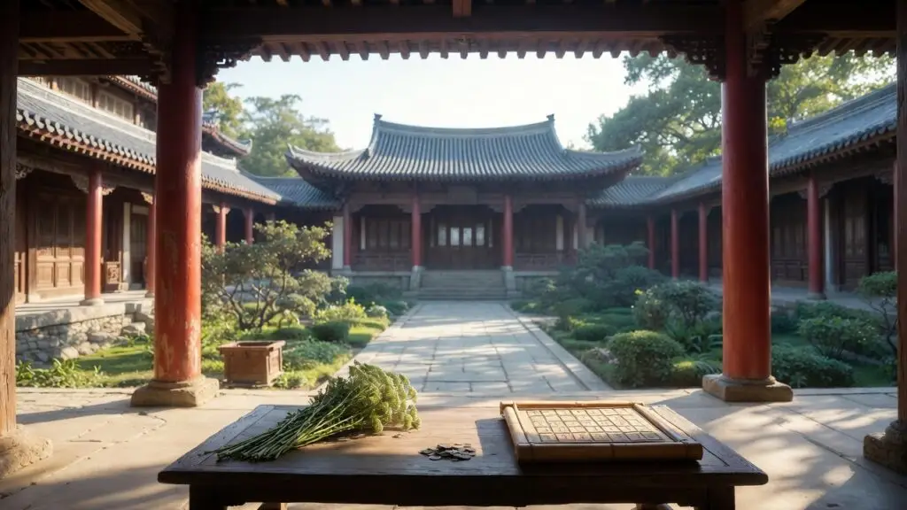 La scienza dietro l’I-Ching Il libro dei mutamenti nel suo ambiente originario (Immagine creata con Grok)