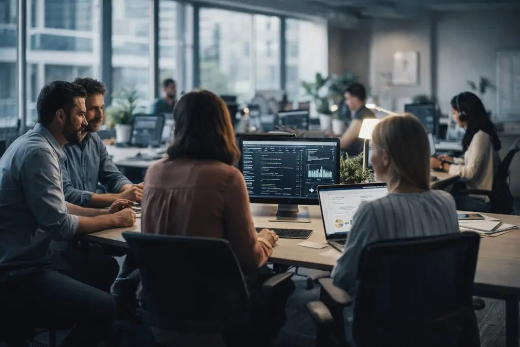 Cosa fare da grandi nell’era dell’AI? Nei lavori del futuro a contare sarà soprattutto il fattore umano e relazionale (l'immagine però è di ChatGPT)