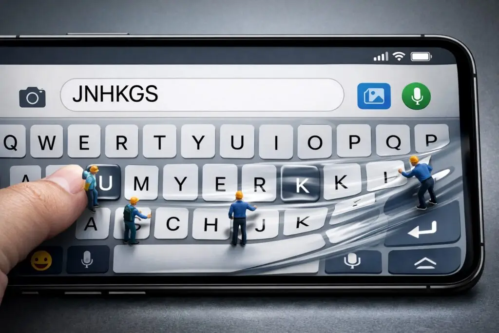 La tastiera dell’iPhone è impazzita Secondo ChatGPT il problema è tutto nel lavoro dei microscopici omini che vivono nelle tastiere degli iPhone