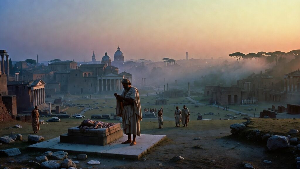 Secondo Grok, invece, gli aruspici si facevano così, all'alba