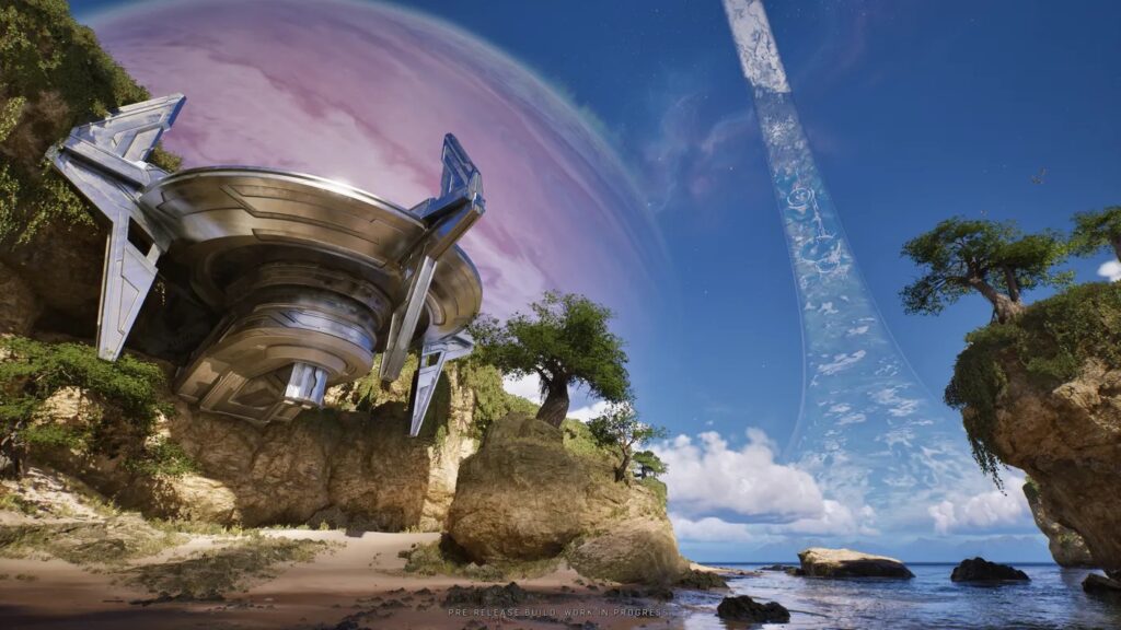 Il mondo a forma di anello, la straordinaria location del primo Halo (Immagine Microsoft)