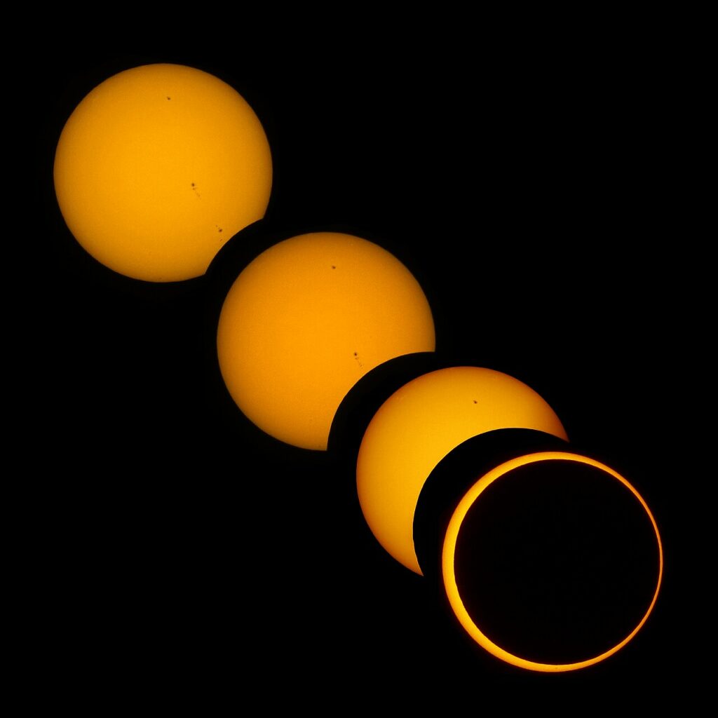 L'eclisse solare del 20 marzo 2012 (Immagine Wikimedia)